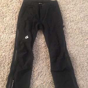 Women’s black diamond ski pants